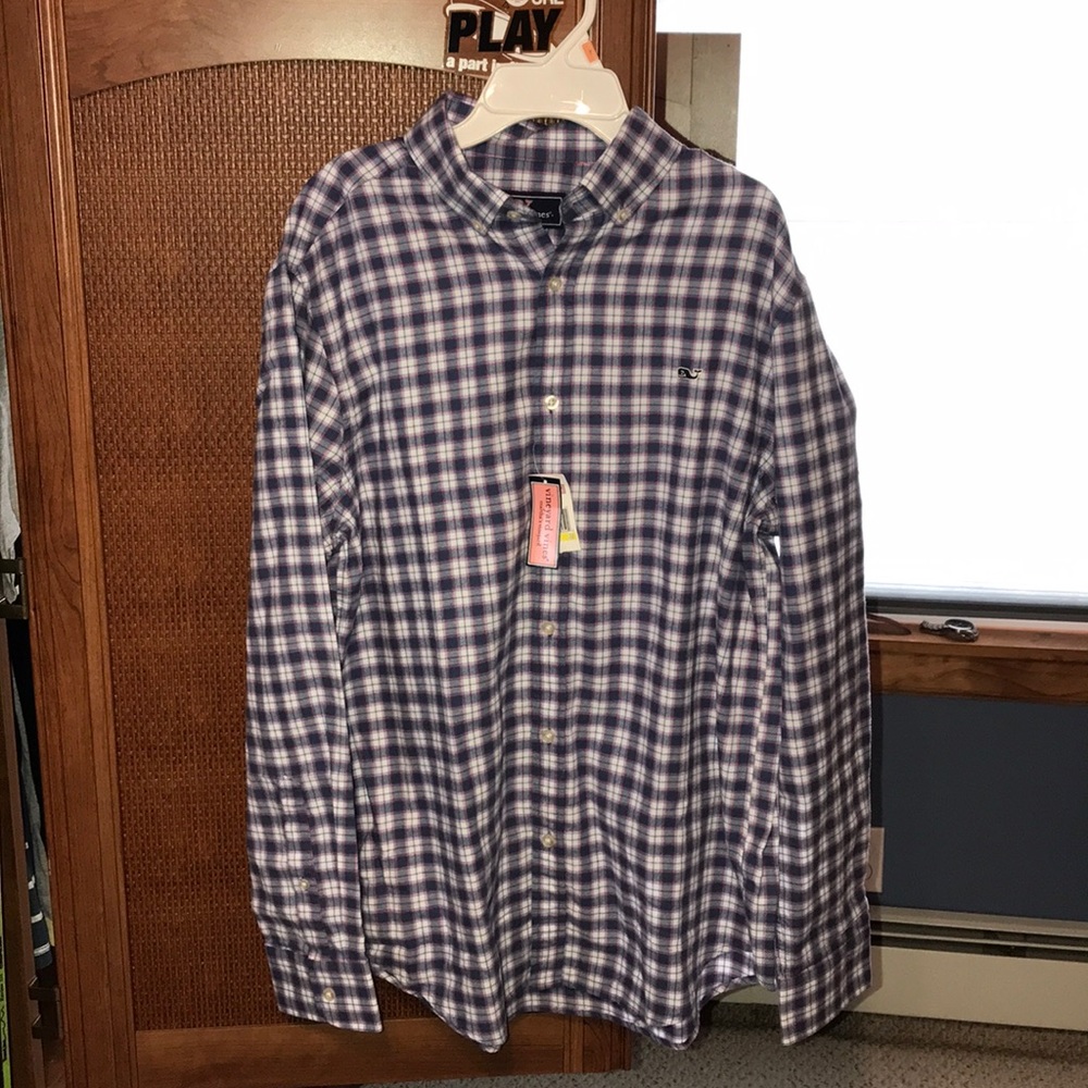 Vineyard Vines Whale Shirt Size Med